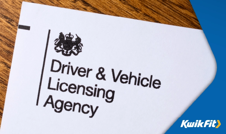 DVLA letter head